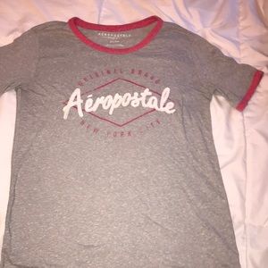 grey aeropostale shirt